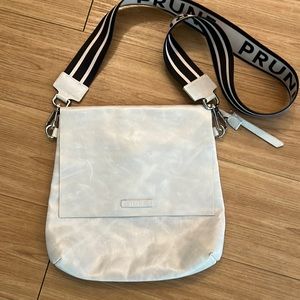 Light Grey Prune Handbag with removable shoulder strap. Excellent condition